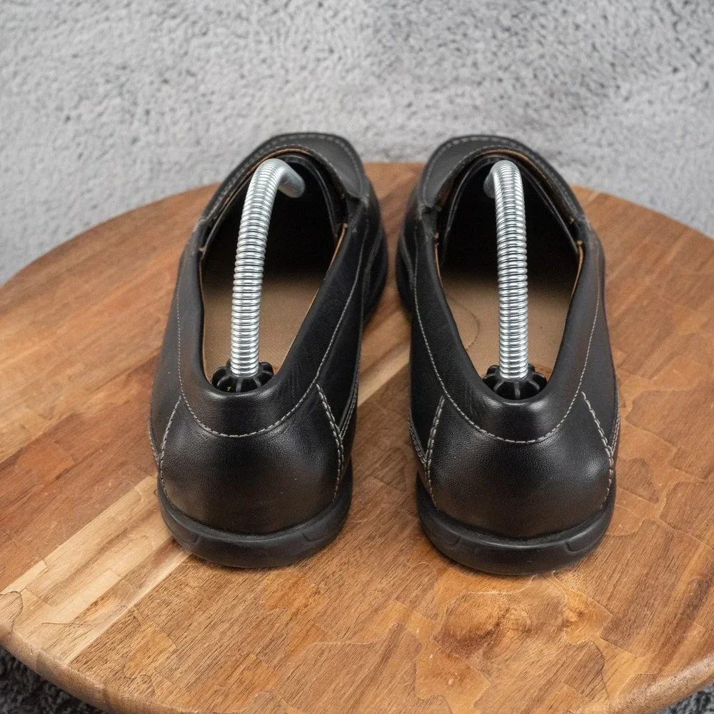 Johnston & Murphy‎ Boy's 7 M Locklin Venetian Black Leather Loafers 28-3981